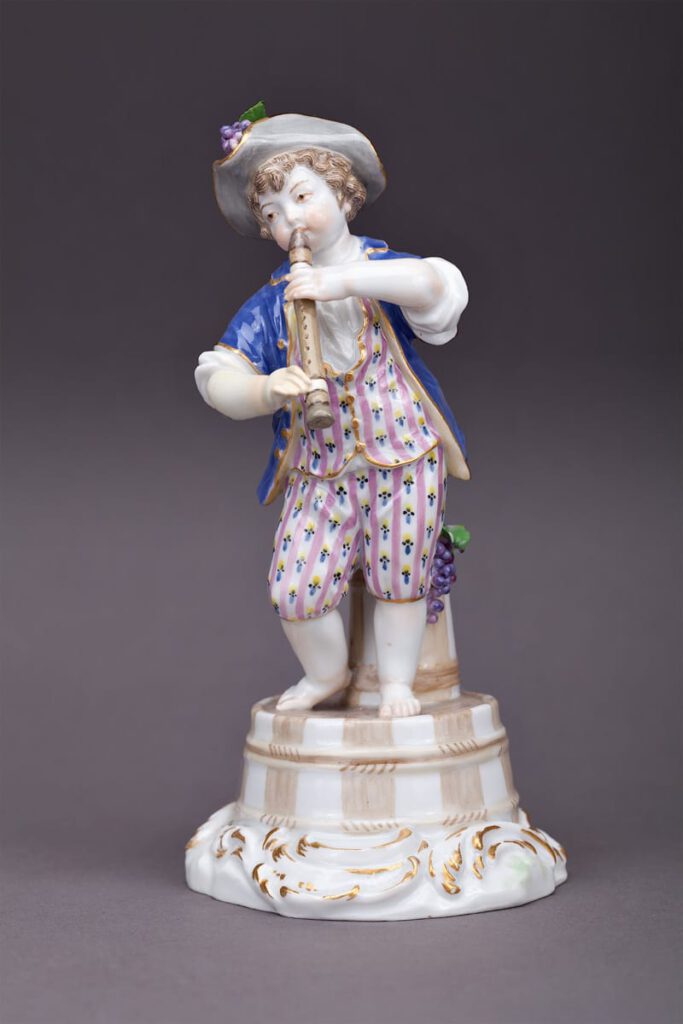Johann Joachim Kändler | malý flétnista Meissen